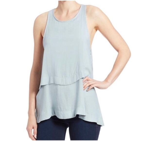 Free People Layers in Love Tunic Tank Top Blue Small - Picture 1 of 6
